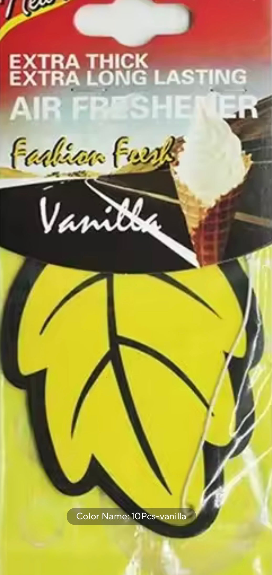 Car air freshener - Vanilla